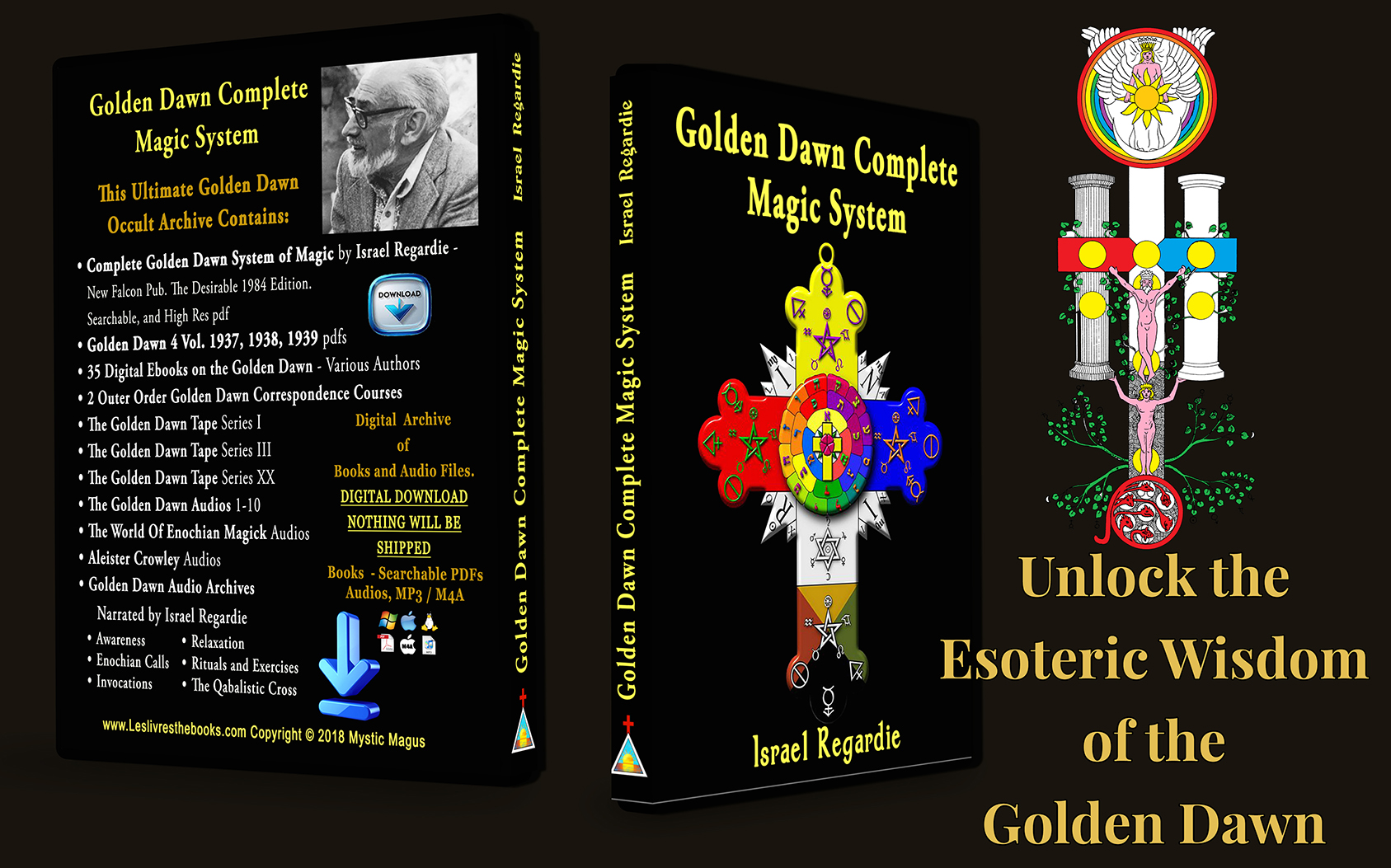 Image for Complete Golden Dawn System Of Magic. Books of Wisdom Collection Israel Regardie, Aleister Crowley. Magick -DD Complete Golden Dawn System Of Magic. Books of Wisdom Collection Israel Regardie, Aleister Crowley. Magick -DD