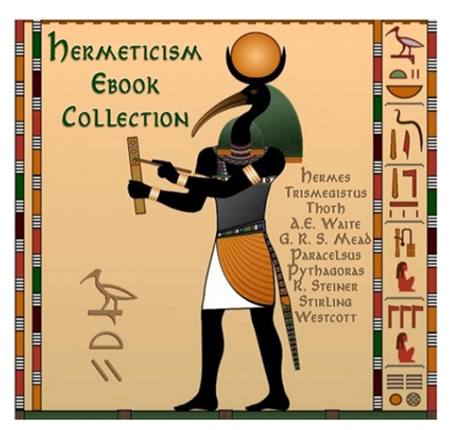 Image for Hermeticism, Hermetics, Occult, Ebook Set, Collection on CD Media. 72 Titles. Emerald Tablets of Thoth Atlantean. Hermes, Alchemy, Magick, Occult, Egypt, Paracelsus, G. R. S. Mead, and More.