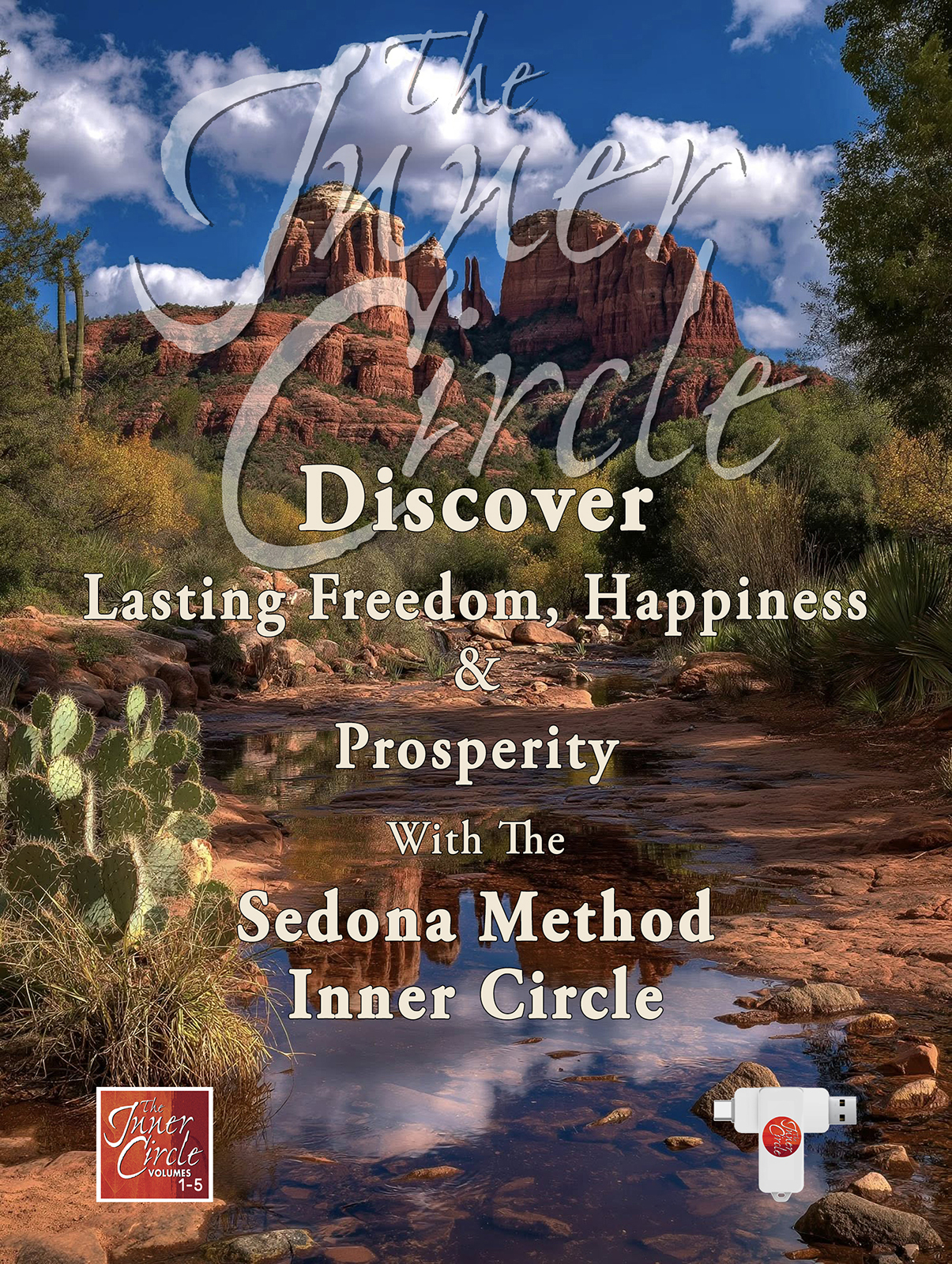 Sedona Method Inner Circle Retreat. 5th Way, Complete 5-Vol Set for Personal Growth + Prosperity